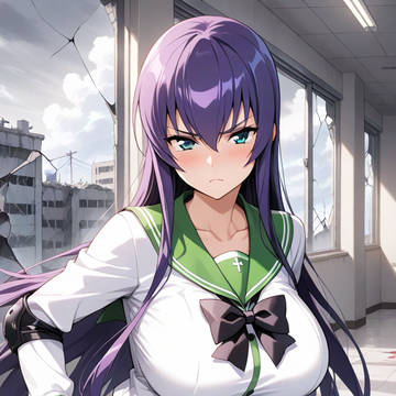 Saeko modo combate