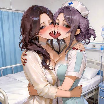 美熟母x美人妻ナース（息子に見られた禁断の退院後のお礼訪問）