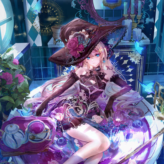 ベリー魔女の優雅なティータイム