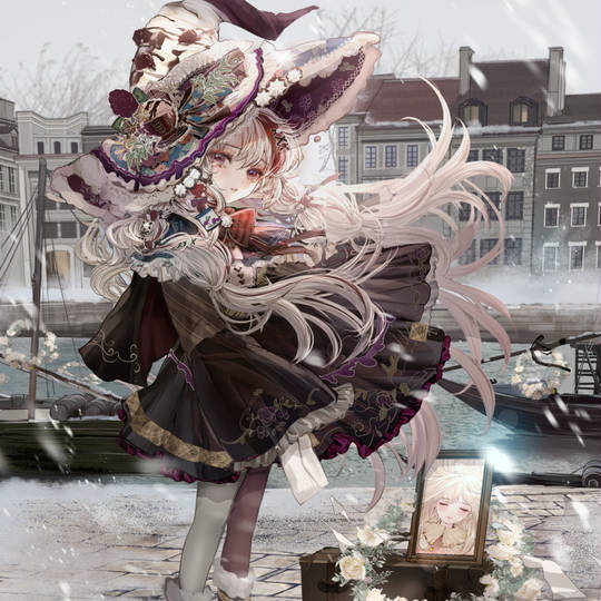 冬の港で春を待つ魔女～帰らない日々を想う～