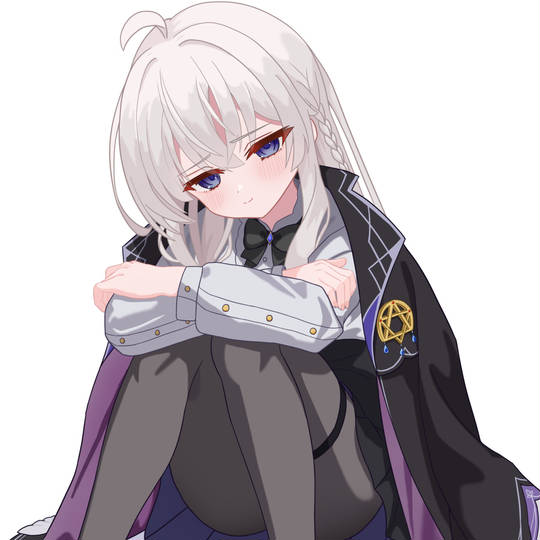 伊蕾娜蹲坐
