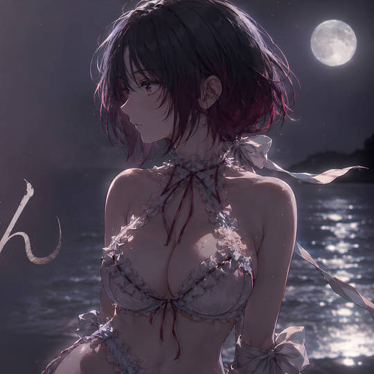 如月れん | 壁紙 | Fan Art