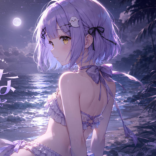 紫宮るな | 壁紙 | Fan Art