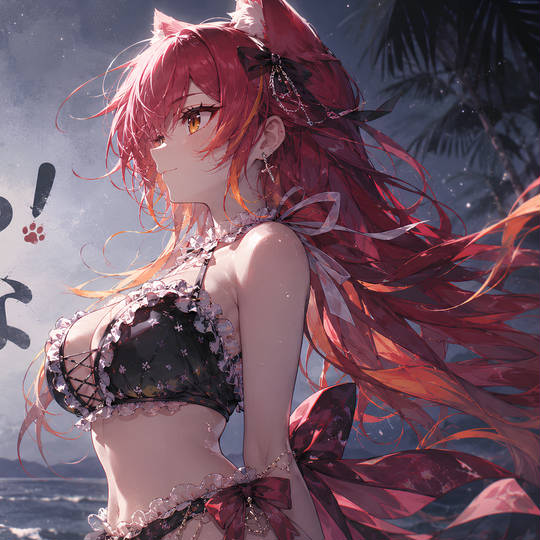 猫汰つな | 壁紙 | Fan Art
