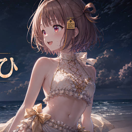 千燈ゆうひ | 壁紙 | Fan Art