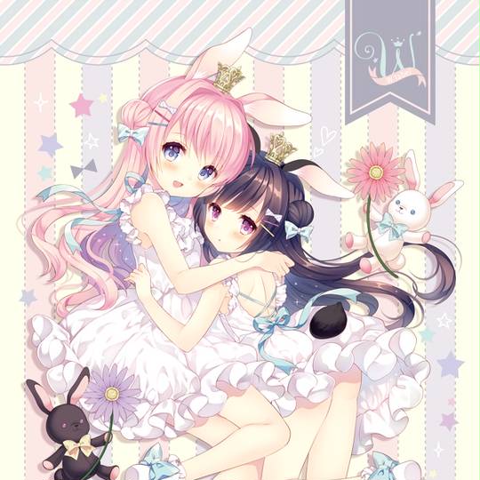 Twinkle Bunnys　特大ブランケット