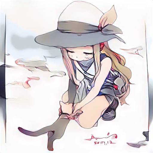 自動着色によるペイント