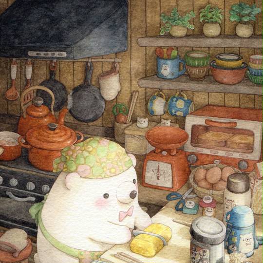 母ちゃんの朝は早い