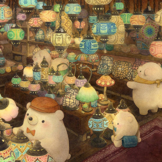 ランプのお店