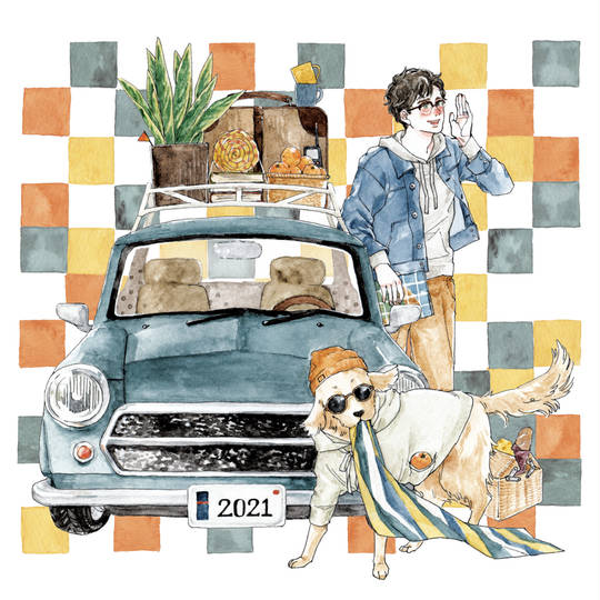 🚘🐕🧳