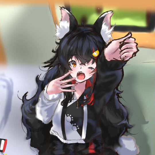 寝起きのミオちゃん