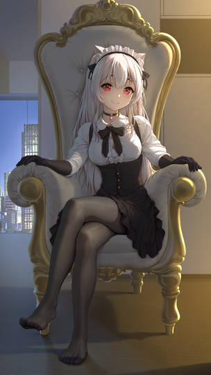 猫耳メイド