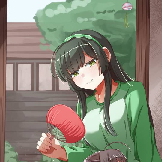 ずん子の膝枕