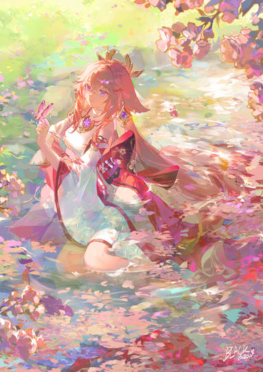 happy birthday yae miko