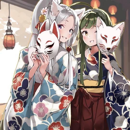 狐お面のまつり