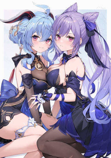 💙💜