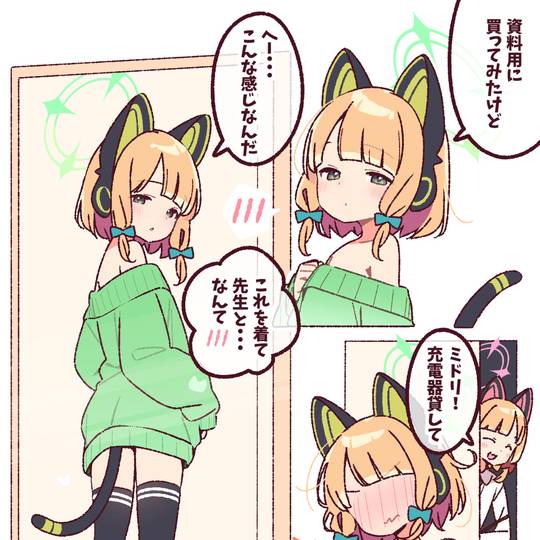 ちょっと背伸びがしたいミドリさん🐈