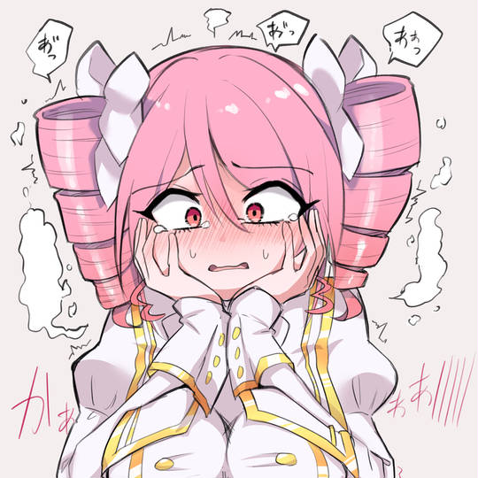 恥ずかしがる天使ちゃん