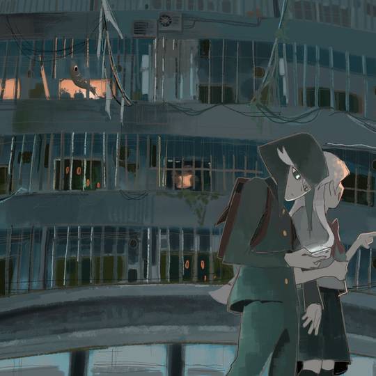 廃アパート『帰り道』