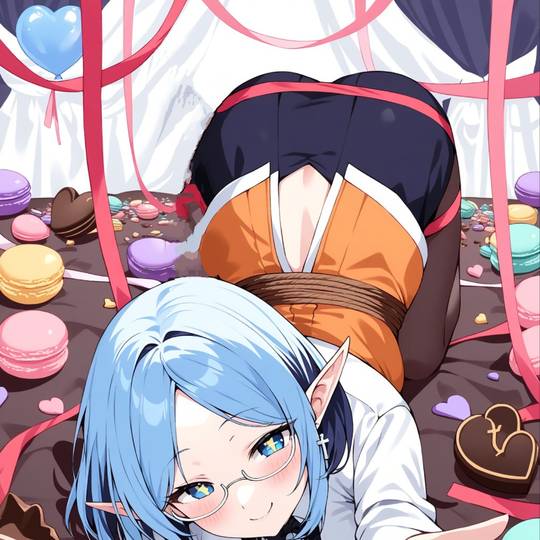 バレンタインモチーフ