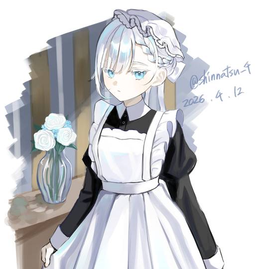 メイド服フユちゃん