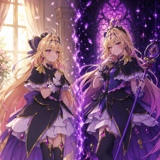 悪堕ちキュアアルカナ・シャドウ