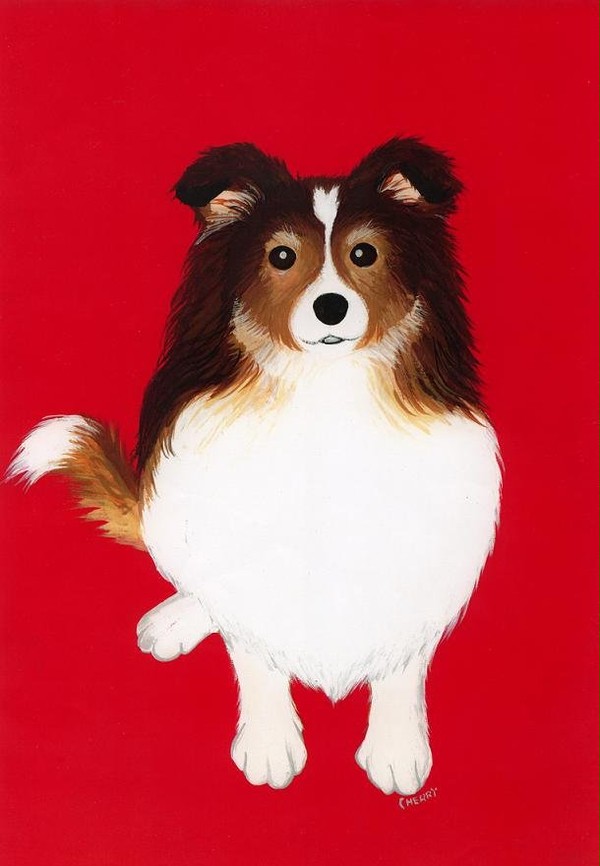 愛犬チェリー