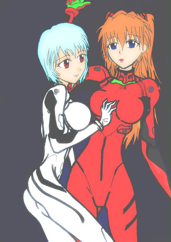 レイとアスカ