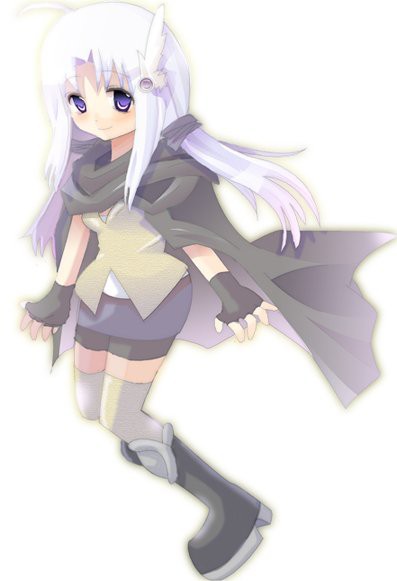 月夜に舞う