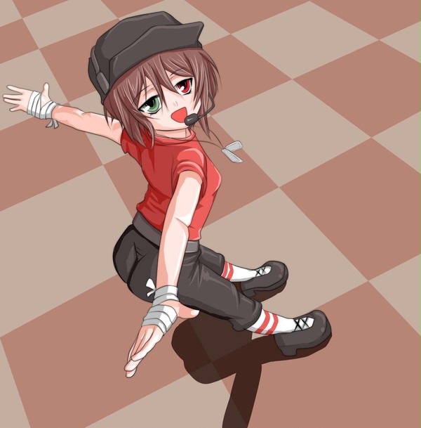 TF2のスカウトっぽい格好