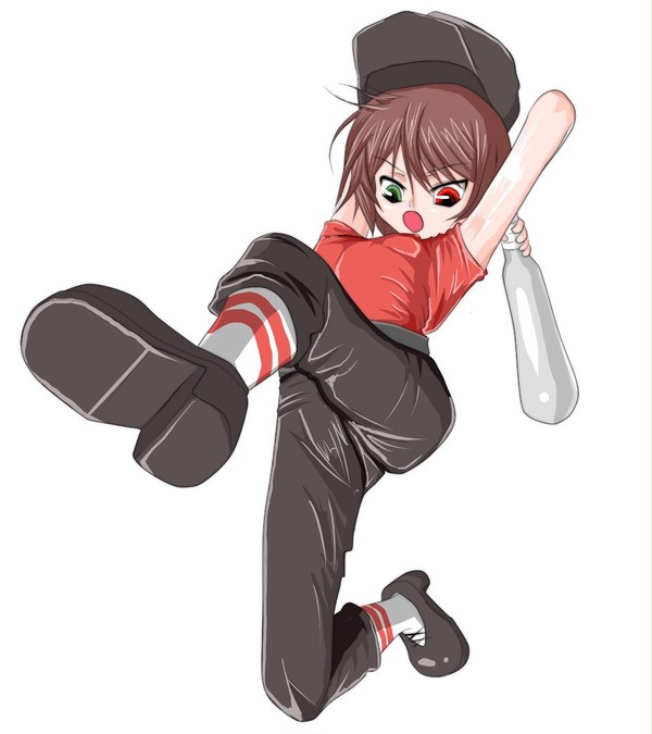 TF2のスカウトっぽい格好②