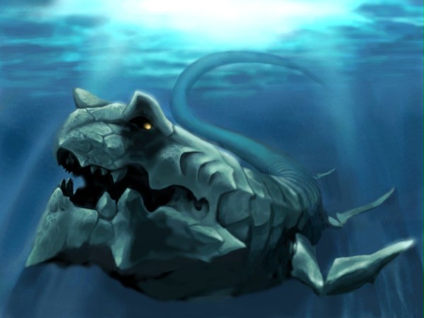 海のトカゲ