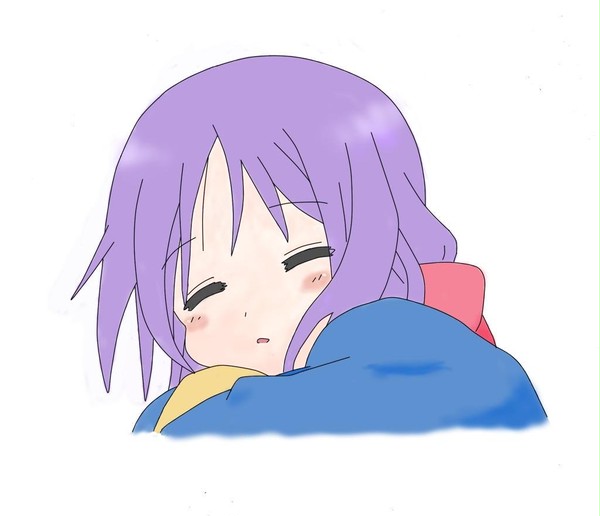 寝ているつかさ