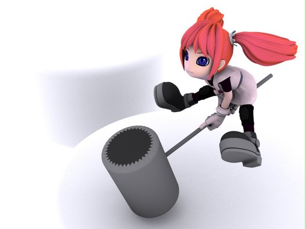 ハンマー少女