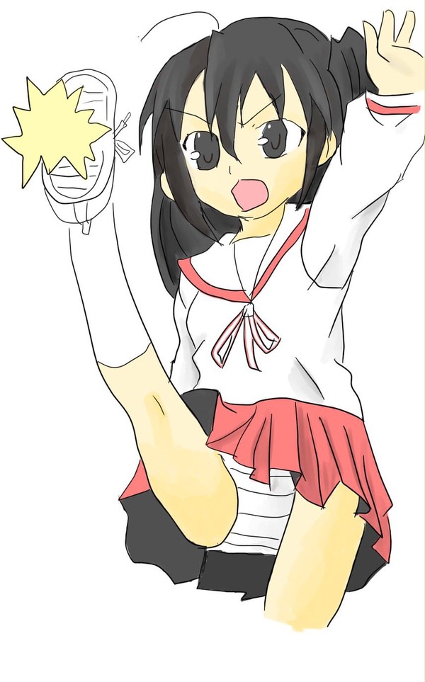 みなみけ模写