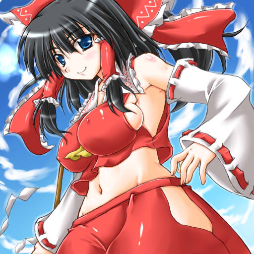 おっきい巫女さん