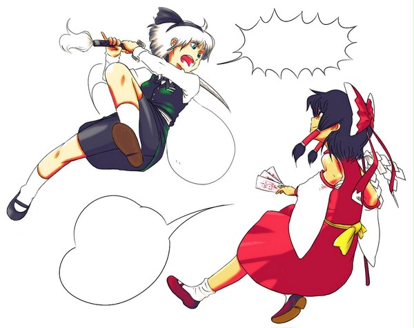 妖夢と霊夢