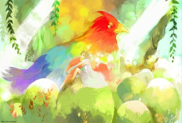 虹色鳥の巣
