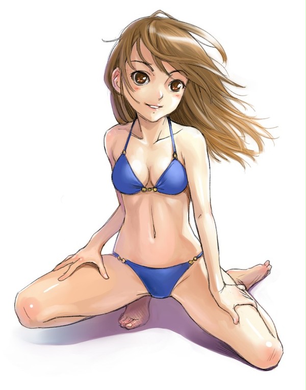 青ビキニ