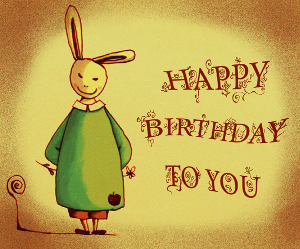 happybirthdayうさぎ