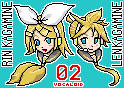 鏡音リン・レン　ドット