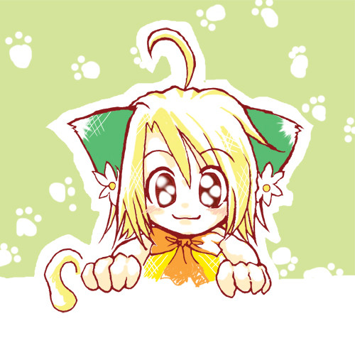 お茶猫ゃんこ。Ｔop絵