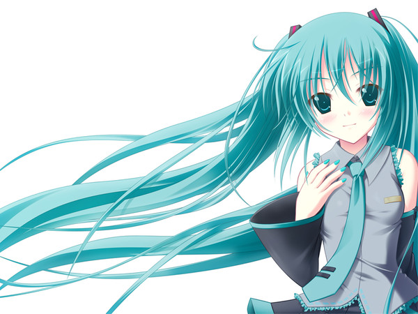 初音ミクが可愛すぎるので描いてみた5 - 1/1