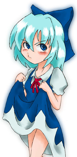 たくし上げても絶対領域