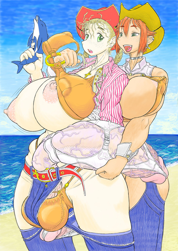 フタナリ・カウガール。