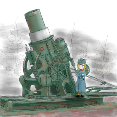 スコダ30.5cm臼砲