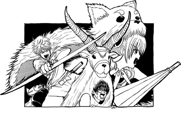 銀魂×ジブリ