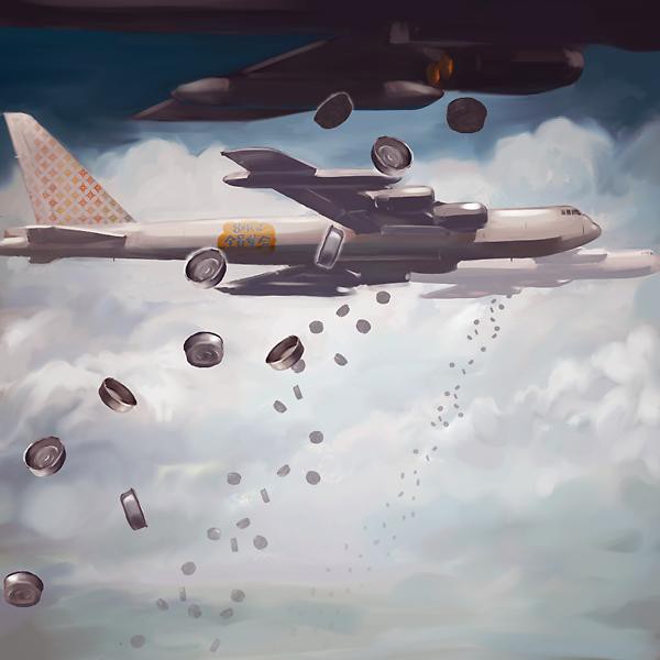 戦略爆撃機による無差別ドリフ(ネタ)