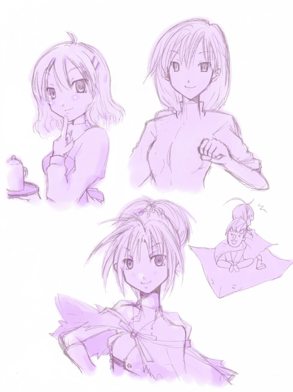 おなごの練習