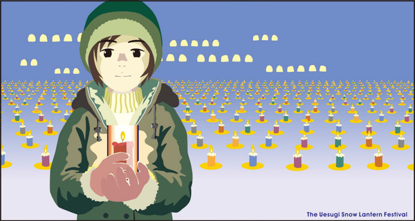 Acandle inthe winter